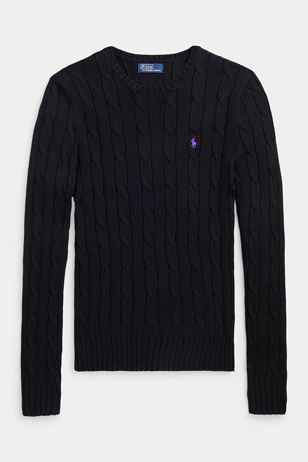 ΠΛΕΚΤΟ POLO RALPH LAUREN - 001 POLO BLACK / BLACK